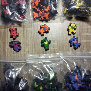 Wholesale Lot Of Grateful Dead Croc Charms 120 Pieces